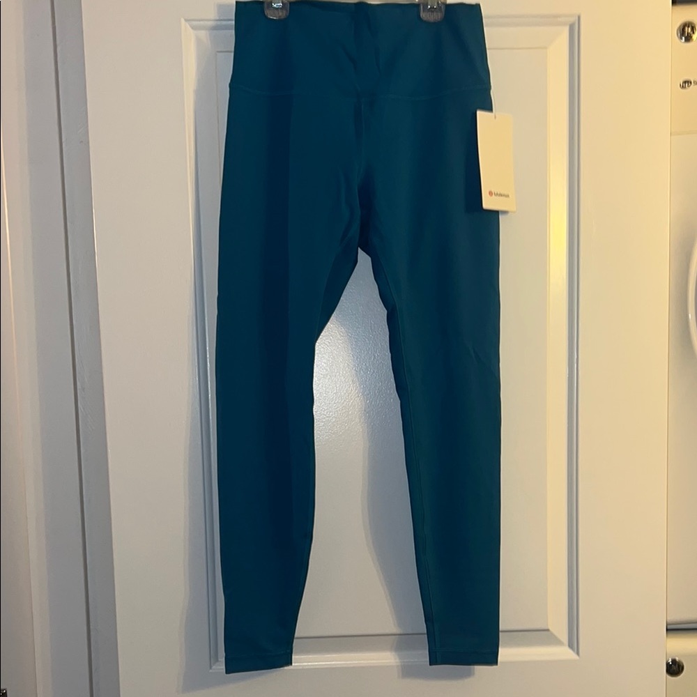 Lululemon Athletica Wunder Train HR Tight 28” Hawaiian Blue - Picture 2 of 6